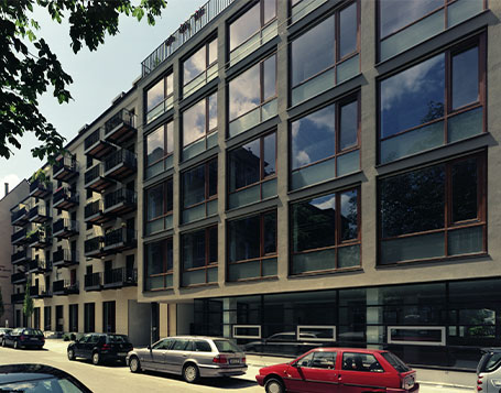 Bild des Quartier 10-14 in Stuttgart von außen